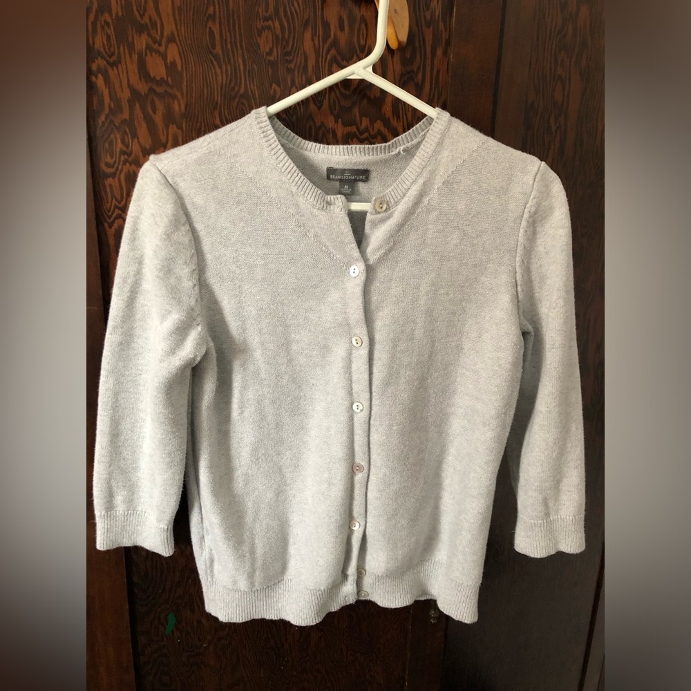 L.L. Bean Signature Cardigan Sweater
